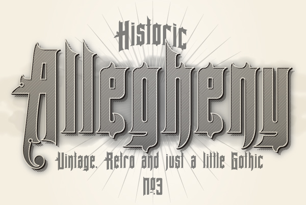 Allegheny Free Font